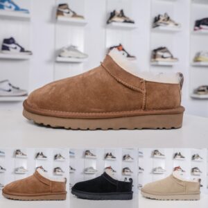 어그 클래식 마이크로 여성 슬립온 1173891 Blk/San/Che